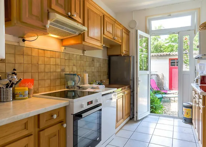 Tatil Evi Maison 88 M2 Le Patio Du Centre Avec Garage